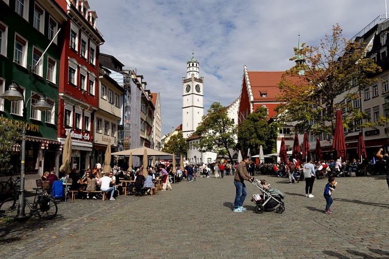 Stadtplatz in Ravensburg