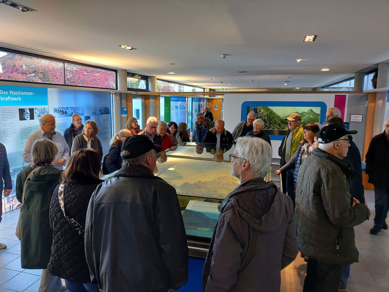 Interessante Führung im Besucherzentrum